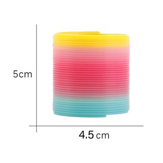 懷舊童玩七彩彈簧圈, 1個