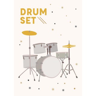 發響精選 2021樂器聖誕卡, 爵士鼓