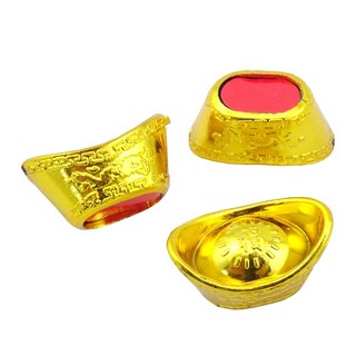 開運飾品 小元寶(120粒/包) - 新年招財裝飾，金色元寶擺件，居家店面節慶裝飾, 詳見包裝