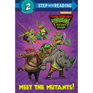 (英文圖書)Meet the Mutants! (Teenage Mutant Ninja Turtles: Mutant Mayhem) Library Binding, Random House, 英文, 圖書館裝訂