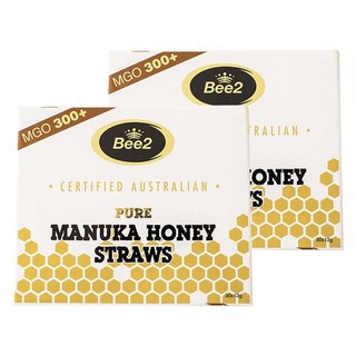 Bee2 麥蘆卡蜂蜜MGO300+隨身包禮盒 30條入, 2盒, 360g