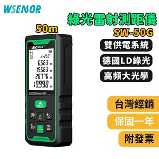 WSensor SW-50G 綠光雷射測距儀, 1個