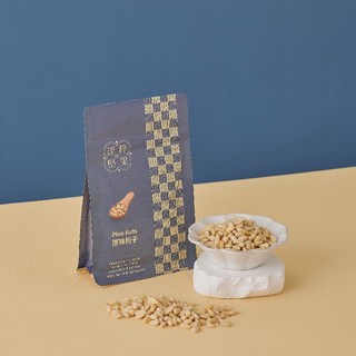 淳粹堅果 低溫烘焙無調味松子, 1包, 120g