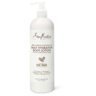 Shea Moisture 初榨椰子油保濕身體乳, 1瓶, 473ml