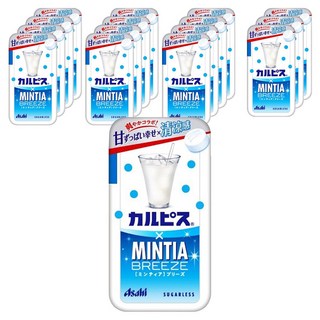 Asahi 朝日 可爾必思 Mintia Breeze清涼口含錠 可爾必思風味 30顆入, 16盒