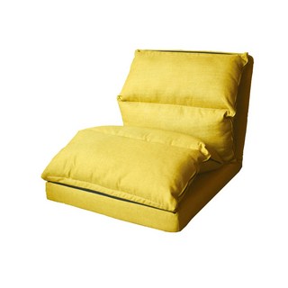 森田頂級大尺寸和室椅枕頭可拆洗 - 舒適可拆洗和室椅，居家生活好選擇, 陽光黃, 1個