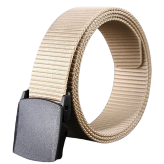 沂軒精品 尼龍皮帶 可過機場安檢 條紋速乾 尼龍腰帶 無金屬扣頭 D0052