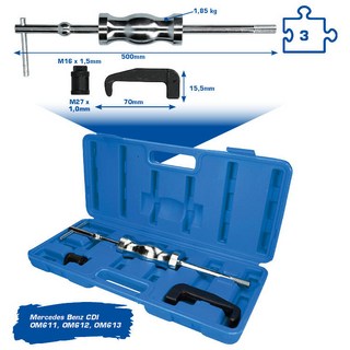 德國工具 Brilliant-Tools BT551100 噴油器拉拔器套裝 (3 件套) - 適用於 Mercedes Benz CDI 引擎