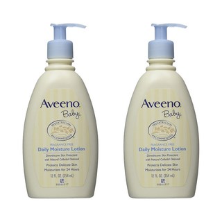Aveeno 艾惟諾 baby 孩童活萃燕麥保濕乳, 2瓶, 354ml