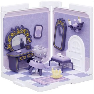 【美國媽咪】Pokepeace House 寶可夢娃娃屋 更衣室 (妙喵 小仙奶) PC27026 神奇寶貝 聖誕禮物, 詳見包裝