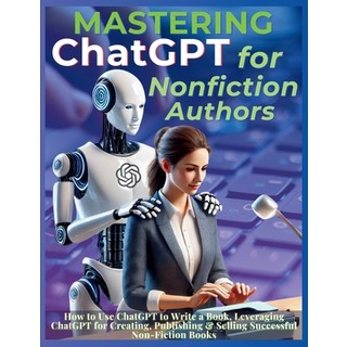 (英文圖書) Mastering ChatGPT for Nonfiction Authors: How to Use ChatGPT to Write a Book L... 平裝版, Aria Capri International Inc., 英文