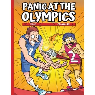 (英文圖書) Panic at the Olympics: Sports Comics Funny Comics for Teens Olympics Book 平裝版, Independently Published, 英文