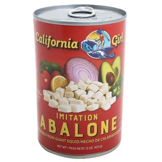 CALIFORNIA GIRL 貴妃鮑味片罐頭, 1罐, 425g