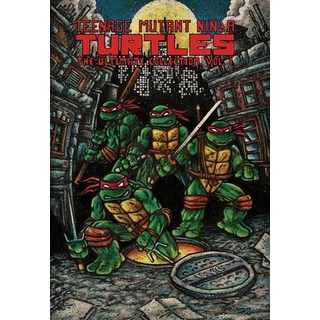 (英文圖書) Teenage Mutant Ninja Turtles: The Ultimate Collection Vol. 1 平裝版, IDW Publishing, 英文