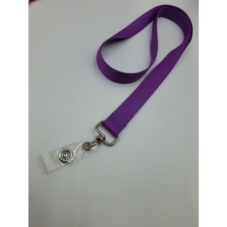 【富巨金】識別證帶/證件帶/1.5cm寬高速帶/特多龍 (旋轉PVC膠片), 紫色