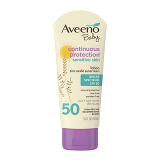 Aveeno 艾惟諾 baby 孩童敏感肌膚長效護理防曬霜 SPF50, 1條, 88ml