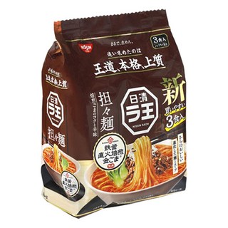 NISSIN 日清 拉王擔擔芝麻醬風味拉麵, 3包