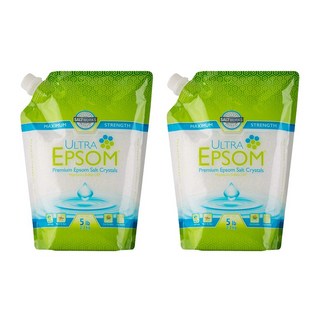 ULTRAEPSOM 瀉鹽沐浴鹽, 2個, 2.2公斤