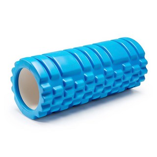 瑜珈柱 按摩滾輪, 藍色, 1個