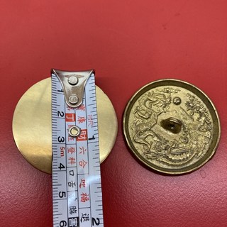 仿古純銅龍鳳鏡, 銅色