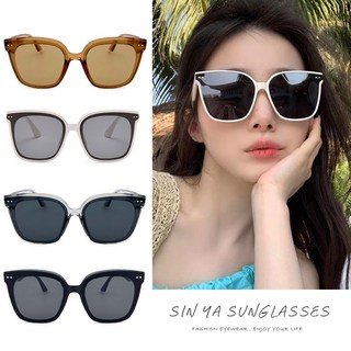 新雅百貨 韓流明星款墨鏡 ins韓妞必備大框顯瘦抗UV400太陽眼鏡