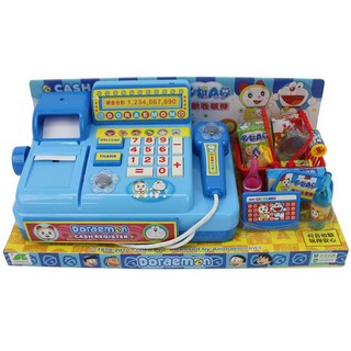 哆啦A夢電動收銀機 T351A 扮家家酒玩具, 一個入