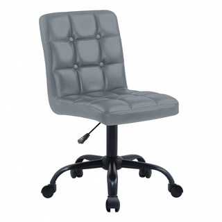 E-home EMSH北歐經典造型吧檯椅-七色可選，皮革舒適，高度可調，吧檯椅/辦公椅/學生椅, 灰色