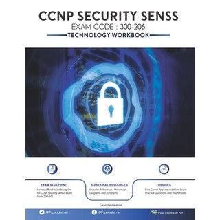 (英文圖書) CCNP Security SENSS Workbook: Exam (300-206) 平裝版, Independently Published, 英文