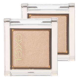 日本 excel 藝采單色眼影, 2盒, S02 Full Moon