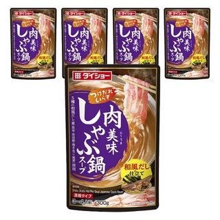 DAISHO 大逸昌 日式壽喜燒湯底 3~4人份, 5個, 300g