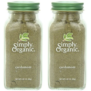 Simply Organic 荳蔻調味料, 2個, 80g
