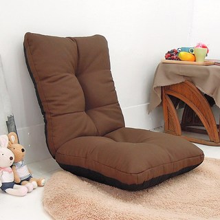 台客嚴選 台灣製尊爵高背舒適大和室椅，高背設計，多段調節，橘色新色上市, 1個, 咖