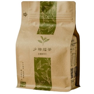 北埔擂茶堂 少糖擂茶夾鏈袋 - 健康少糖，傳統客家風味，方便沖泡, 600公克±10公克, 1