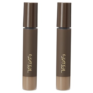 日本 excel 持色染眉膏 4g, 2入, 亞麻棕