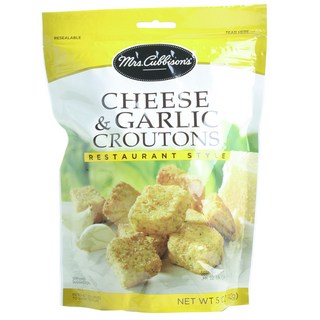 太太 Cubbison 的奶酪和大蒜麵包丁, 1個, 142克