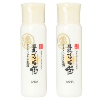 SANA 莎娜 豆乳美肌 豆乳異黃酮高保濕彈力撫紋乳液, 2個, 150ml