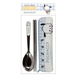 三麗鷗 不鏽鋼餐具組, 帕恰狗, 1套, 餐具