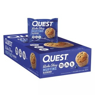 QUEST NUTRITION Babe Shop 藍莓口味瑪芬 8入, 1個, 456g