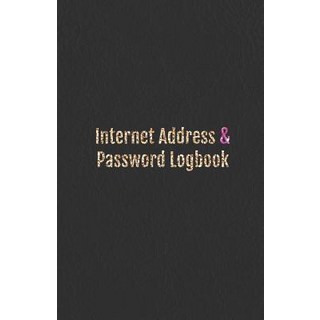 (英文圖書) Internet Address & Password Logbook: Internet Address & Password Organizer with Table of Cont... 平裝版, Independently Published, 英文