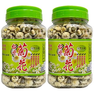 【台灣和樂】台灣菊花75g_菊花茶 台灣苗栗銅鑼 菊花 菊花茶 花茶 沖泡 清涼解渴, 75g, 2個, 1個裝