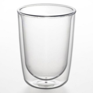 AKEBONO 曙產業 雙層寬口玻璃杯, 1個