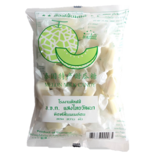 SangThai 清邁牛奶糖 - 哈密瓜口味，泰國進口，香甜滑順，獨立包裝, 110g, 1個