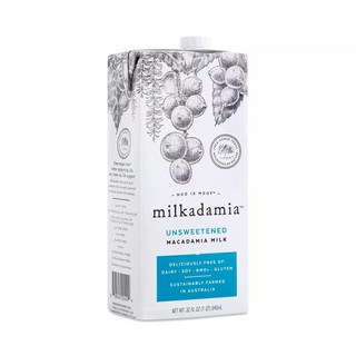 Moo Is Moot Milkadamia 夏威夷堅果奶 無糖原味, 946ml, 1罐