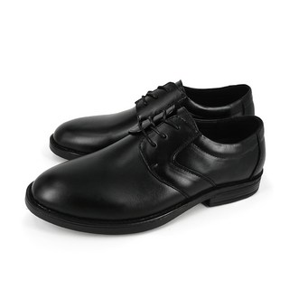 男真皮皮鞋 商務皮鞋 英倫皮鞋 休閒皮鞋 正式皮鞋 學生皮鞋 透氣 不悶熱 柔軟 舒適 減壓 止滑 耐走 耐久站 黑