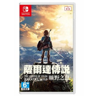 【艾達電玩】NS SWITCH 薩爾達傳說 曠野之息 中文版 全新現貨, 台灣代理版