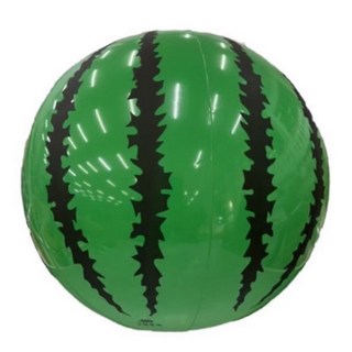 【SINGHIER】台灣現貨 海灘球 台灣製 沙灘球 遊戲球 充氣球 手拍球 排球 玩水神器 玩水必備, 西瓜, 1個