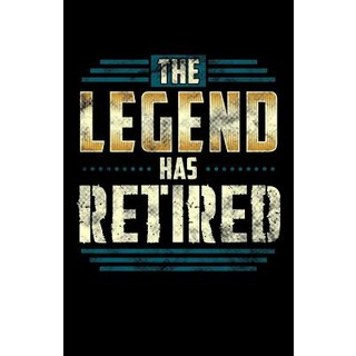 (英文圖書) The Legend Has Retired: Large Print Internet Address Username And Password Book For Seniors 平裝版, Independently Published, 英文