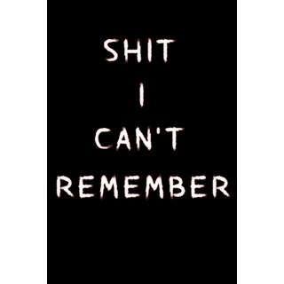 Shit I Can't Remember: An Organizer for All Your Passwords and Shit Password Noteook Log Book Int... 平裝版, Only1million Inc, 英文