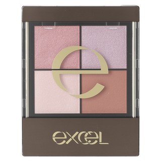 日本 excel 光綻時裳四色眼采 3.5g, 1盒, CX03 Puff Sleeve
