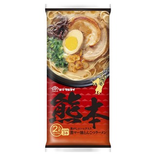 MARUTAI 丸太 熊本黑麻油豚骨拉麵 186g, 1個